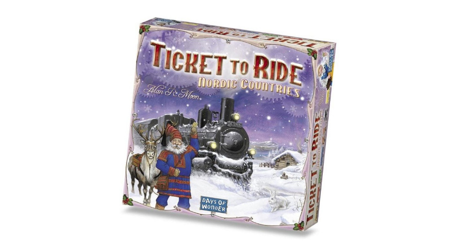 Claim de beste treinroutes in Ticket To Ride: Nordic Countries
