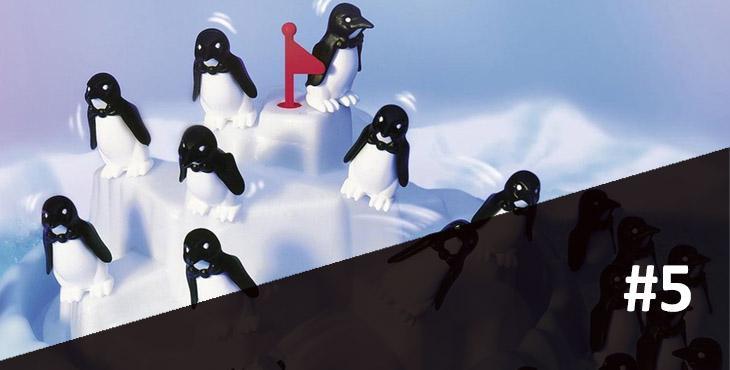 Kinderspel Pinguin Panic