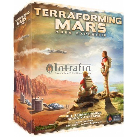 Terraforming Mars Ares Expeditie kaartspel van Intrafin Games
