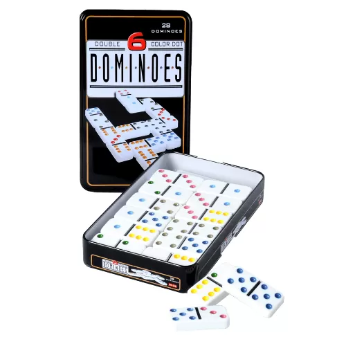 Double Domino 6 met 28 stenen