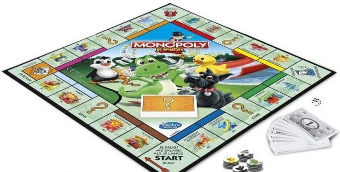 Spelregels Monopoly Junior Hasbro