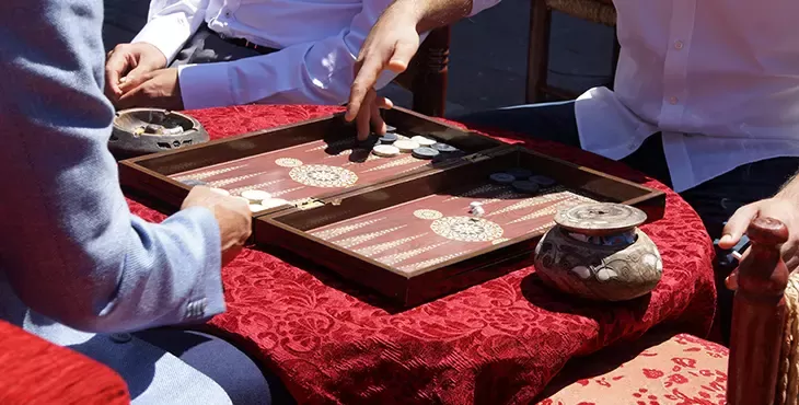 Tavla - Turks backgammon